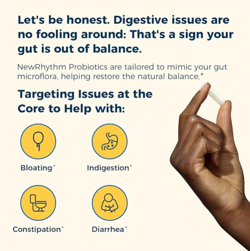 Comprar Probioticos Newrhythm 120 Billion en Electroshopy - Ángulo 3